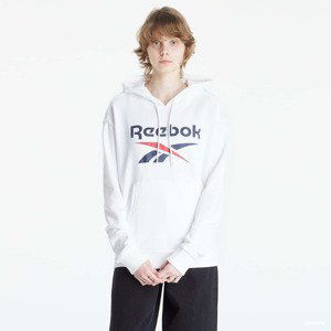 Reebok Identity Logo French Terry Hoodie White