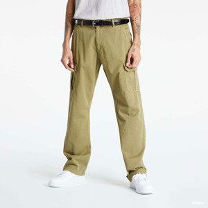 Urban Classics Straight Leg Cargo Pants color Green