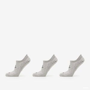 Nike U Everyday Plus Cush Footie 3-Pack Grey