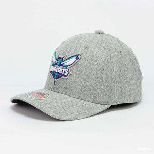 Mitchell & Ness NBA Team Heather Stretch Snapback Charlotte Hornets Melange Grey/ Purple