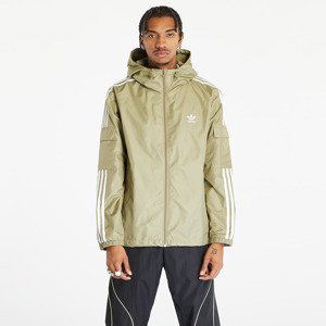 adidas 3-Stripes Classics Windbreaker Jacket Orbit Green