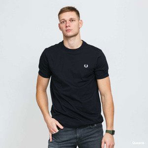 Tričko FRED PERRY Ringer Tee navy M