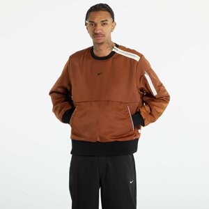 Nike Sportswear Style Essentials+ Men's Filled Crew Top Pecan/ Black