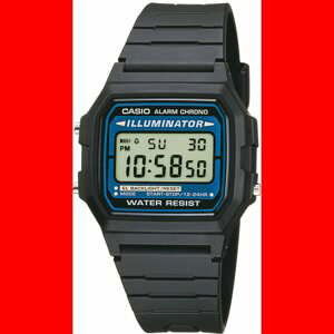 Hodinky Casio F 105W-1AWYEF černé