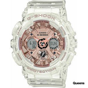 Hodinky Casio G-Shock GMA S120SR-7AER Pink Gold Collection Transparent/ Bronze Universal