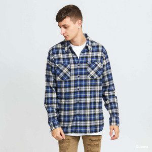 Urban Classics Checked Roots Shirt Blue