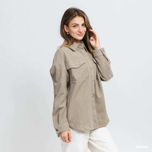 Bunda Urban Classics Ladies Classic Overshirt Beige XS