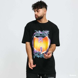 Tričko Urban Classics Wu-Tang Forever Oversize Tee Black M