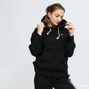 Champion Reverse Weave C Logo Hoodie Black