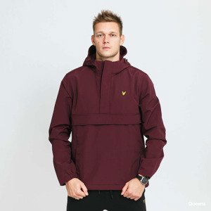 Lyle & Scott Fleece Lined Nylon Overhead Dark Wine