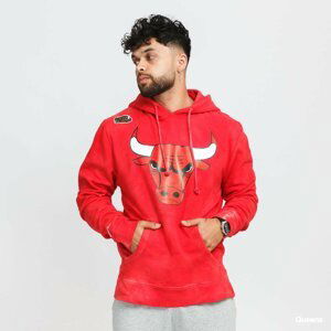 Mitchell & Ness Tie Dye Hoody Red