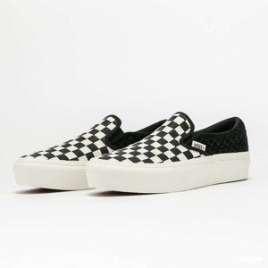 Vans Classic Slip-On Platform Leather/ Blanc De Blanc