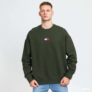 TOMMY JEANS Tommy Badge Crew Green