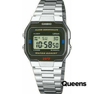 Hodinky Casio A163WA-1QES Silver Universal