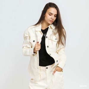 Urban Classics Ladies Oversized Shirt Jacket Cream