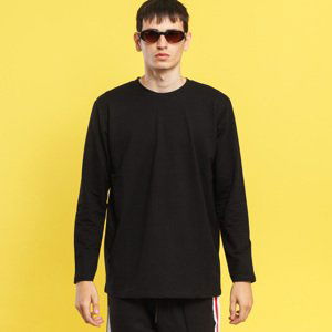 Urban Classics Stretch Terry Longsleeve Black