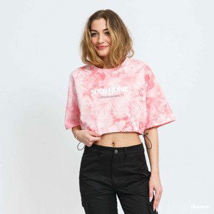 Sixth June W Tie Dye Crop Top Pink