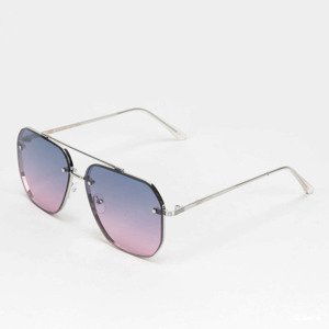 Sluneční brýle Urban Classics Sunglasses Timor Black/ Silver Universal