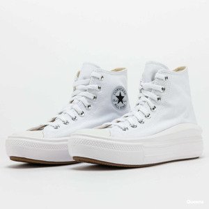 Converse Chuck Taylor All Star Move Hi White/ Natural Ivory/ Black