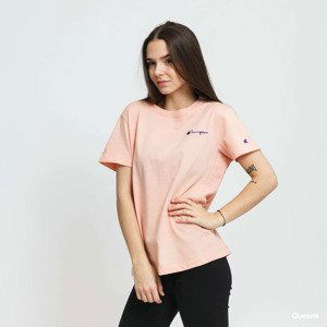 Champion Reverse Weave Small Script Logo Tee Salmon