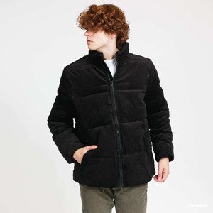 Urban Classics Boxy Corduroy Puffer Jacket Black