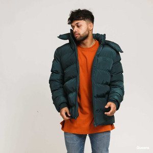 Urban Classics Hooded Puffer Jacket Green