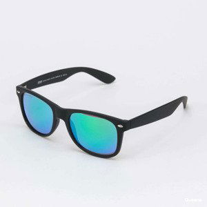 Sluneční brýle Urban Classics Sunglasses Likoma Mirror UC černé / zelené Universal