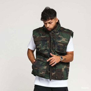 Urban Classics Ranger Vest Green Camo