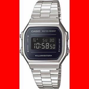 Hodinky Casio A 168WEM-1EF stříbrné / černé