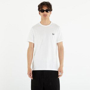 Tričko FRED PERRY Ringer Tee White M