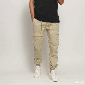 Urban Classics Front Pocket Cargo Jogging Pants Beige