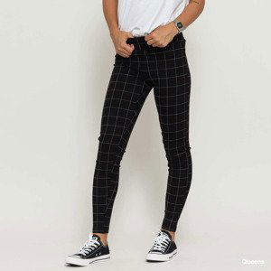 Urban Classics Ladies Check High Waist Leggings Black