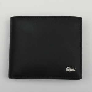 Peněženka LACOSTE Fitzgerald Billfold & Coin černá