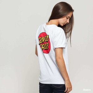 Santa Cruz W Classic Dot Tee White