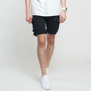 Plátěné kraťasy Alpha Industries Crew Short Black