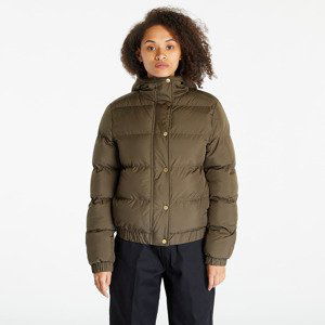 Urban Classics Ladies Hooded Puffer Jacket Dark Olive