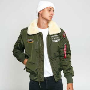 Pánská zimní bunda Alpha Industries Injector III Air Force tmavě olivová