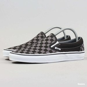 Tenisky Vans Classic Slip - On Black/ Pewter Checkerboard EUR 36