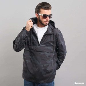 Urban Classics Camo Pull Over Windbreaker Camo Dark Grey/ Black