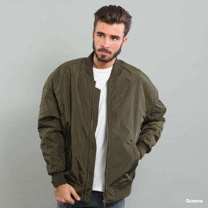 Urban Classics Oversized Bomber Jacket Dark Olive