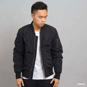 Urban Classics 2-Tone Bomber Jacket Black