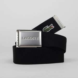 Pásek LACOSTE Men's Belt černý