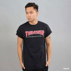 Thrasher Outlined Tee černé