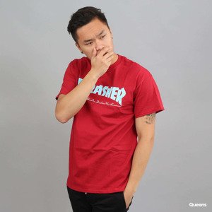 Tričko Thrasher Outlined Tee Red S