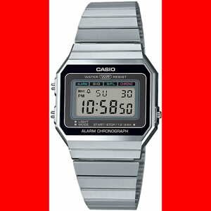 Hodinky Casio A 700WE-1AEF Silver