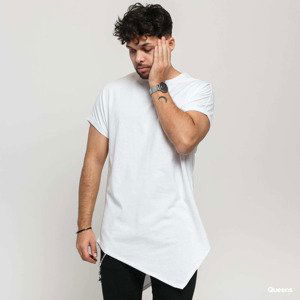 Urban Classics Asymetric Long Tee White