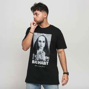 Tričko s krátkým rukávem Urban Classics Bad Habit Tee Black