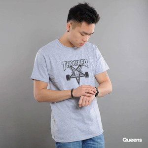 Tričko Thrasher Skategoat Melange Grey M