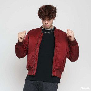 Urban Classics Basic Bomber Jacket Wine