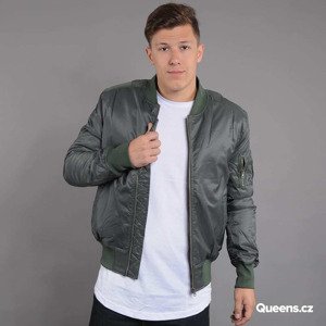 Urban Classics Basic Bomber Jacket Green